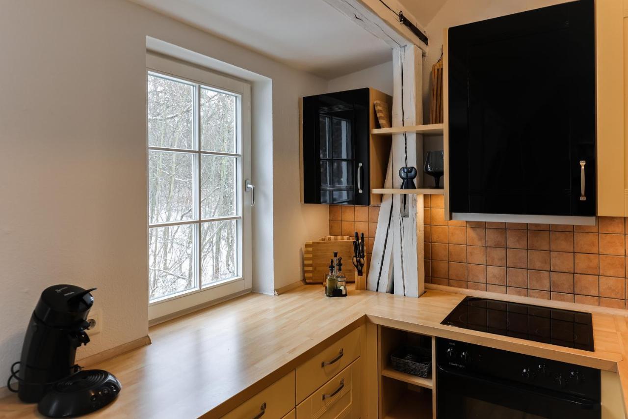 Bohnapartments Steigerwald - Natur In Der Stadt - Vollausstattung - Wlan - Gratis Parkplaetze Erfurt Exterior foto