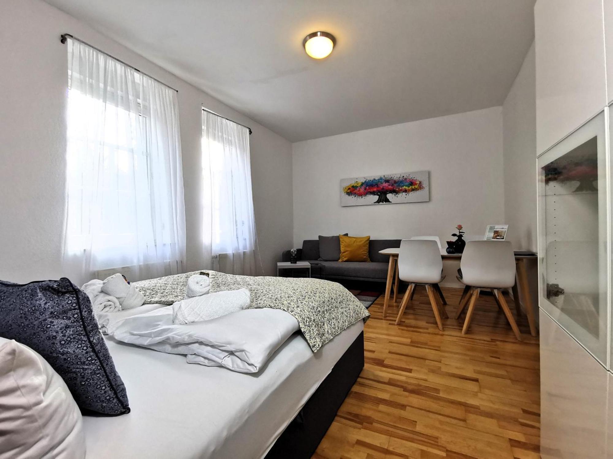 Bohnapartments Steigerwald - Natur In Der Stadt - Vollausstattung - Wlan - Gratis Parkplaetze Erfurt Exterior foto